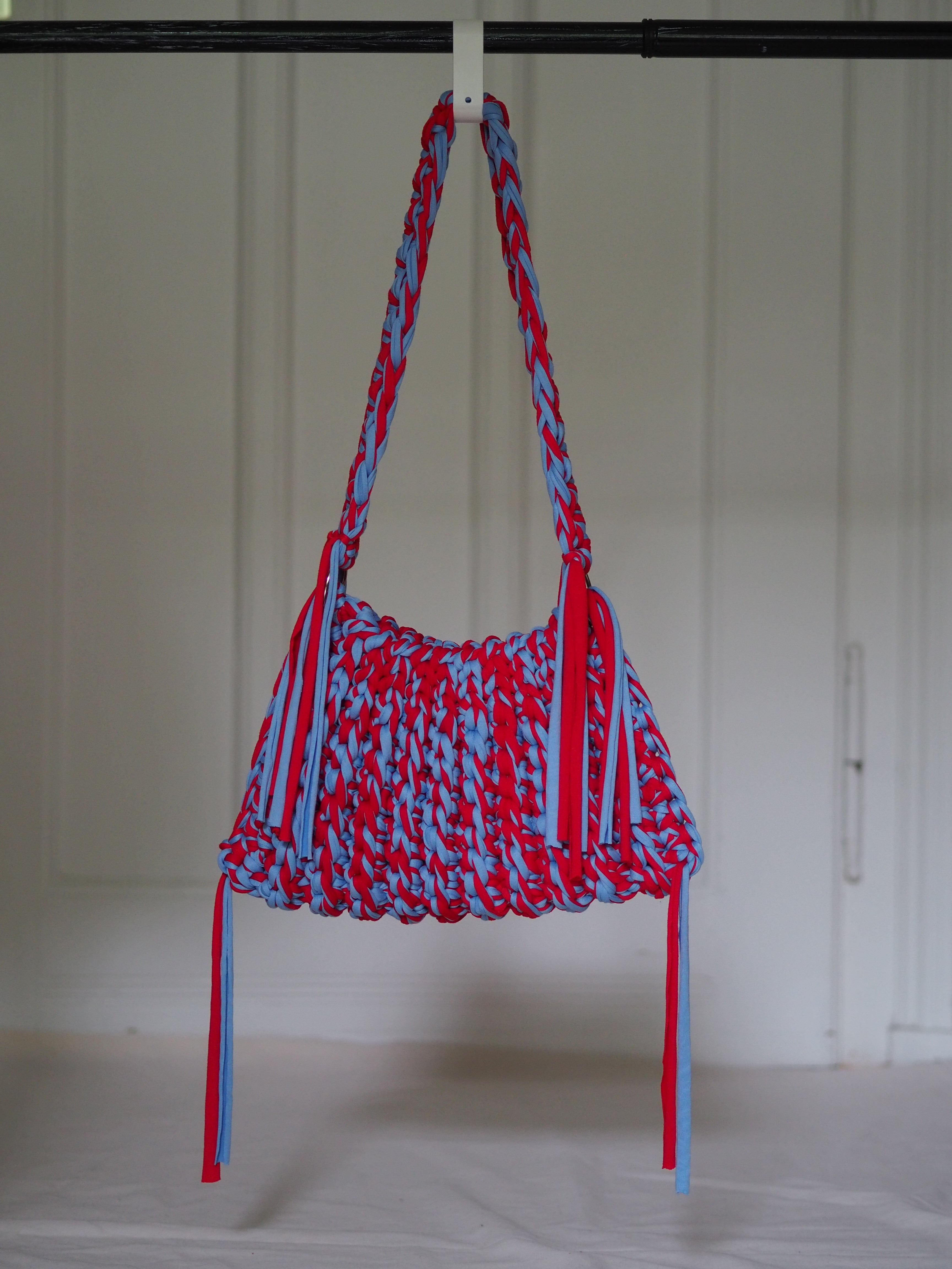 Luna Bag/ Häkeltasche (zweifarbig)