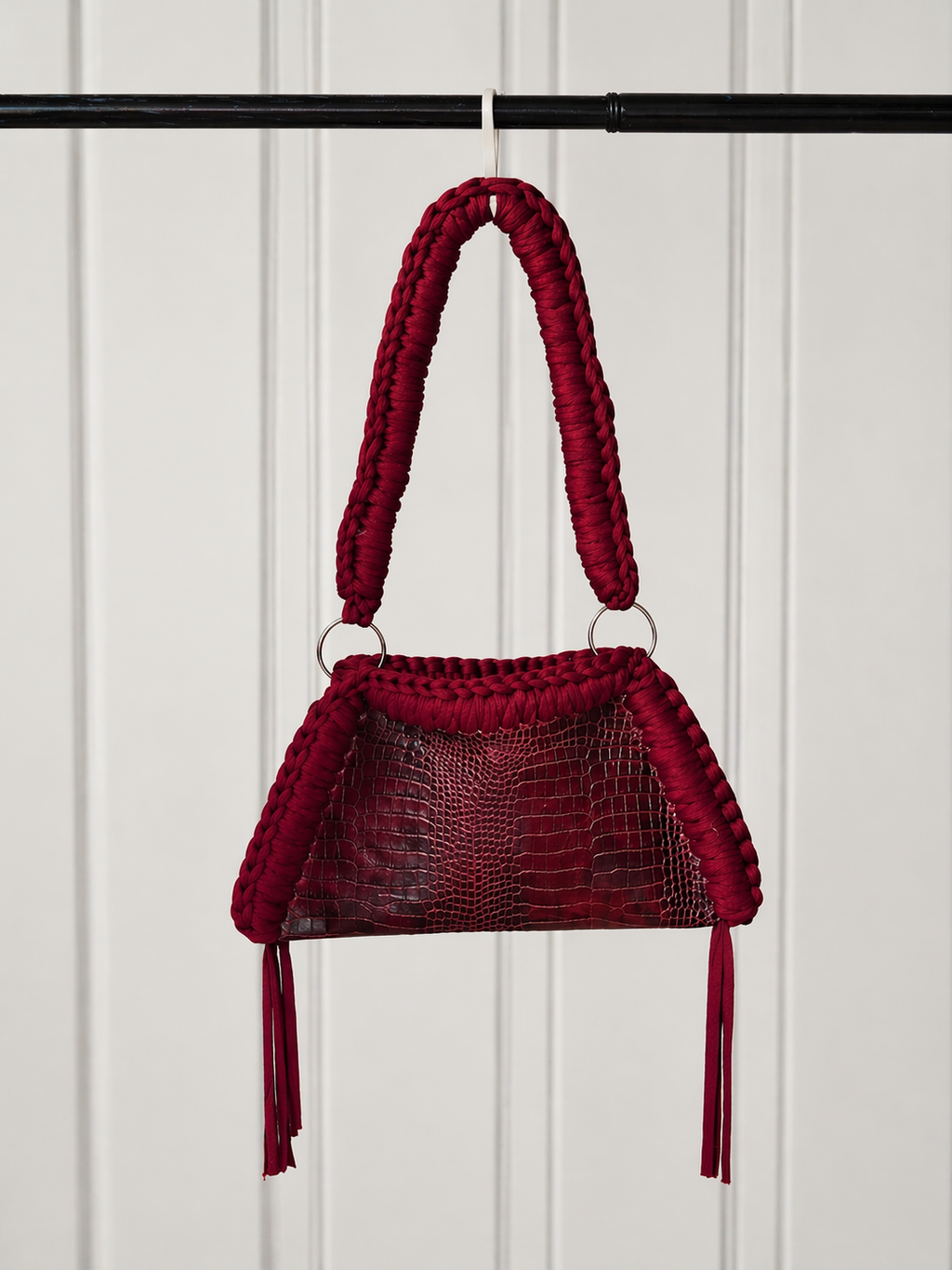Lady Ferrari - Leather Crochet Bag