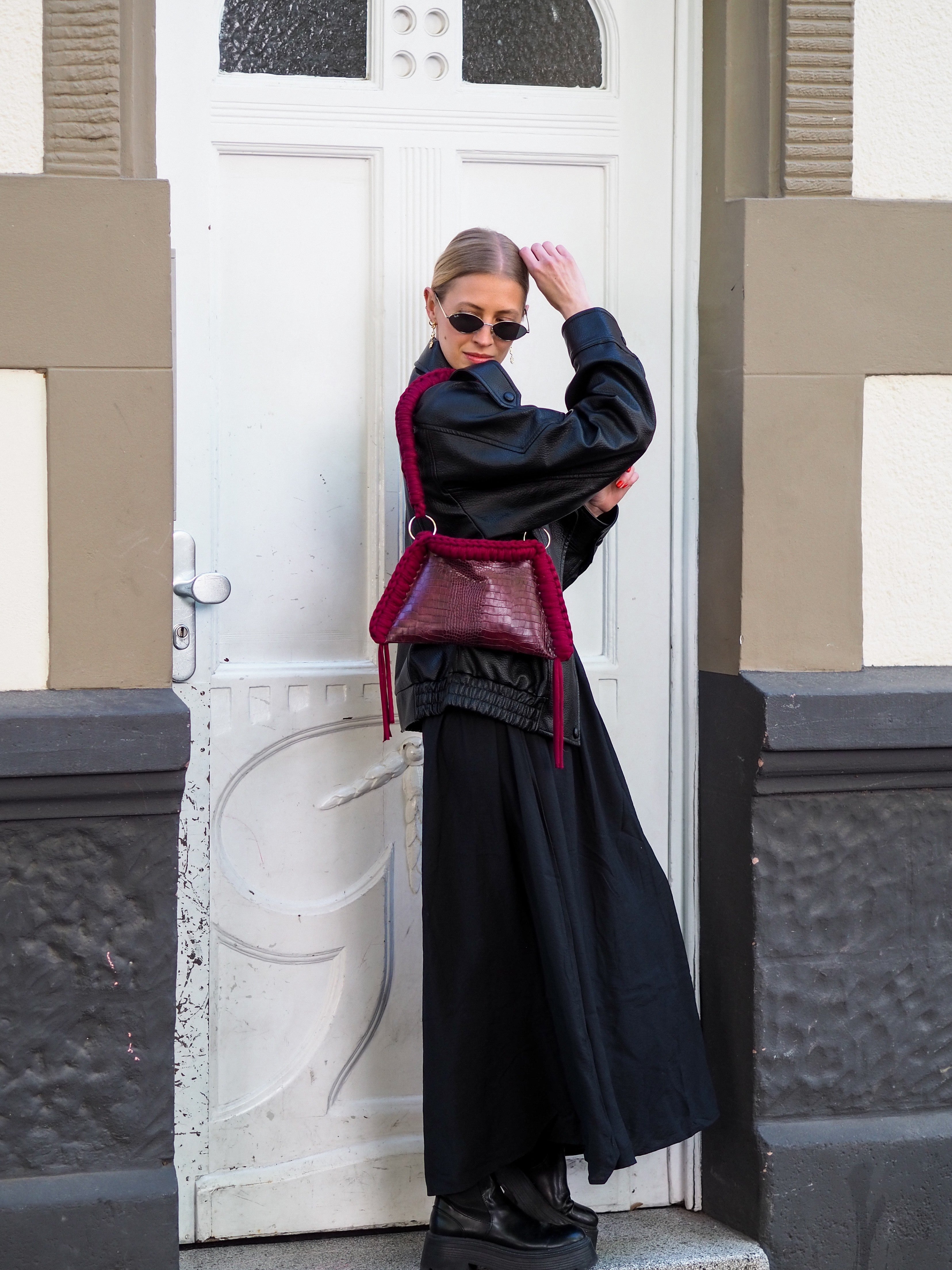 Lady Ferrari - Leather Crochet Bag