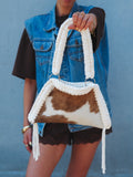 COW BAG BROWN/WHITE