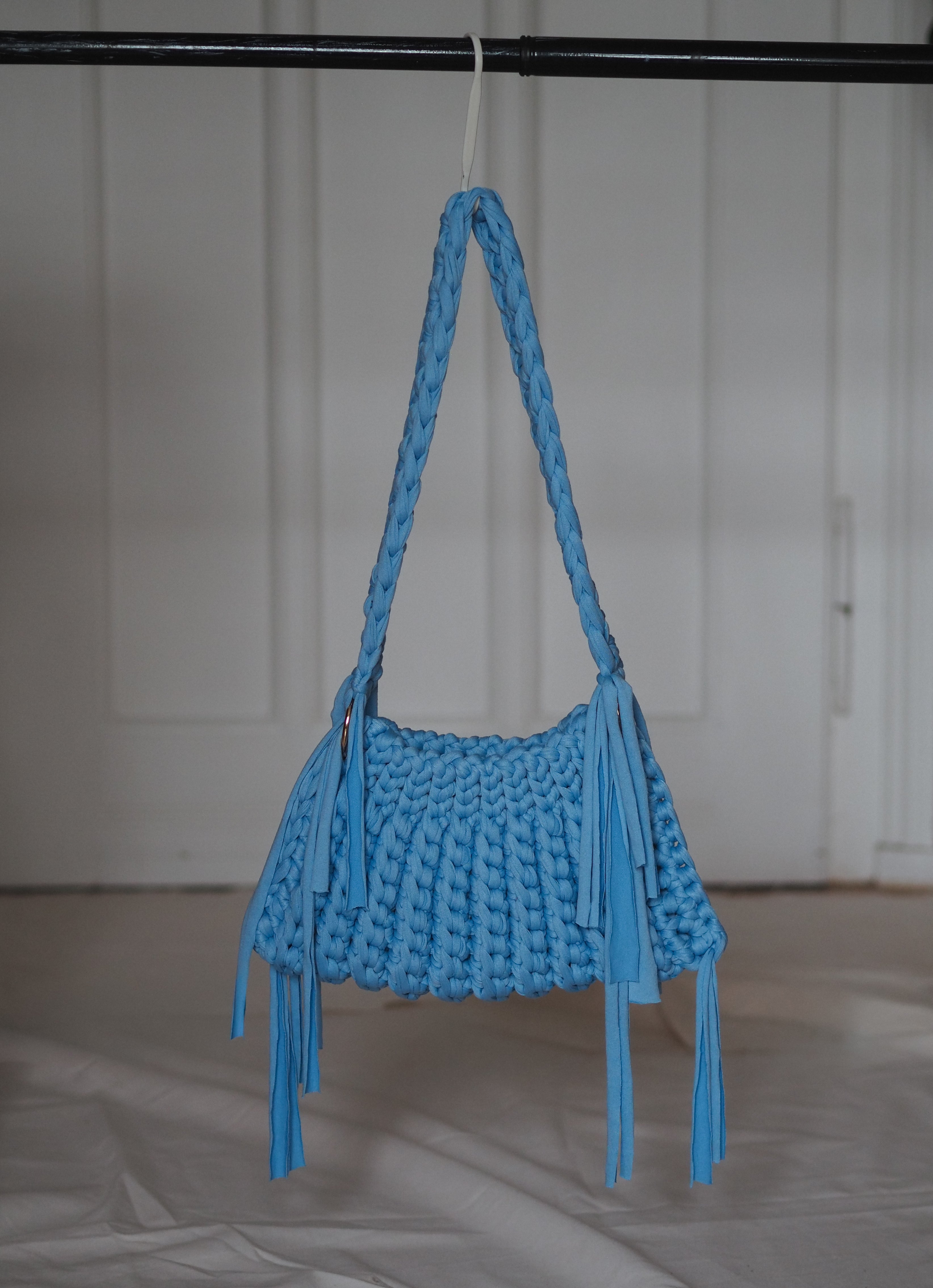 Luna Bag/ Häkeltasche (einfarbig)