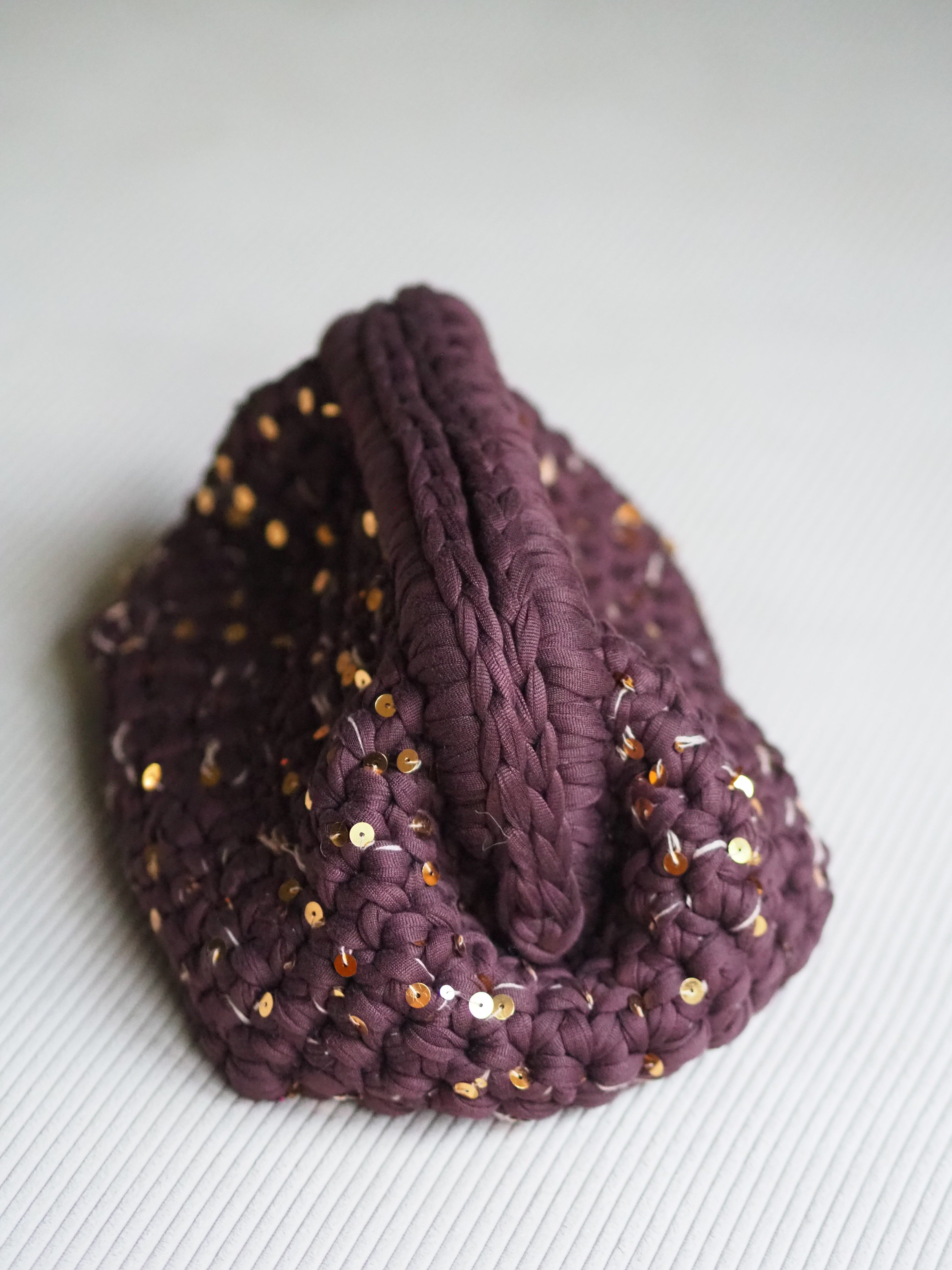 Nino Bag braun/Pailletten