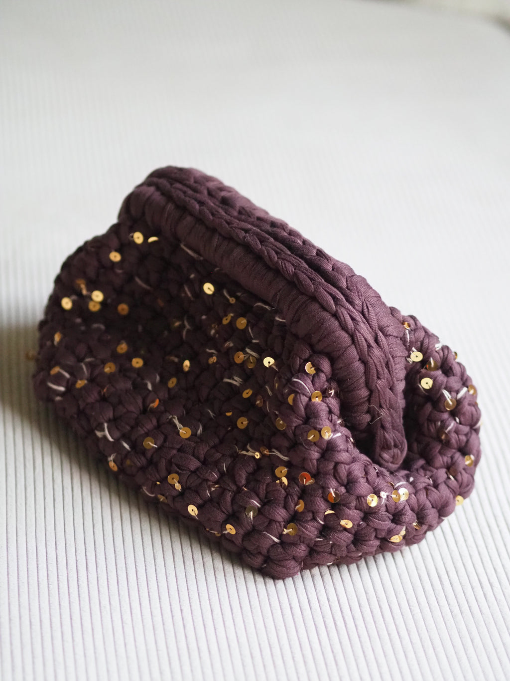 Nino Bag braun/Pailletten