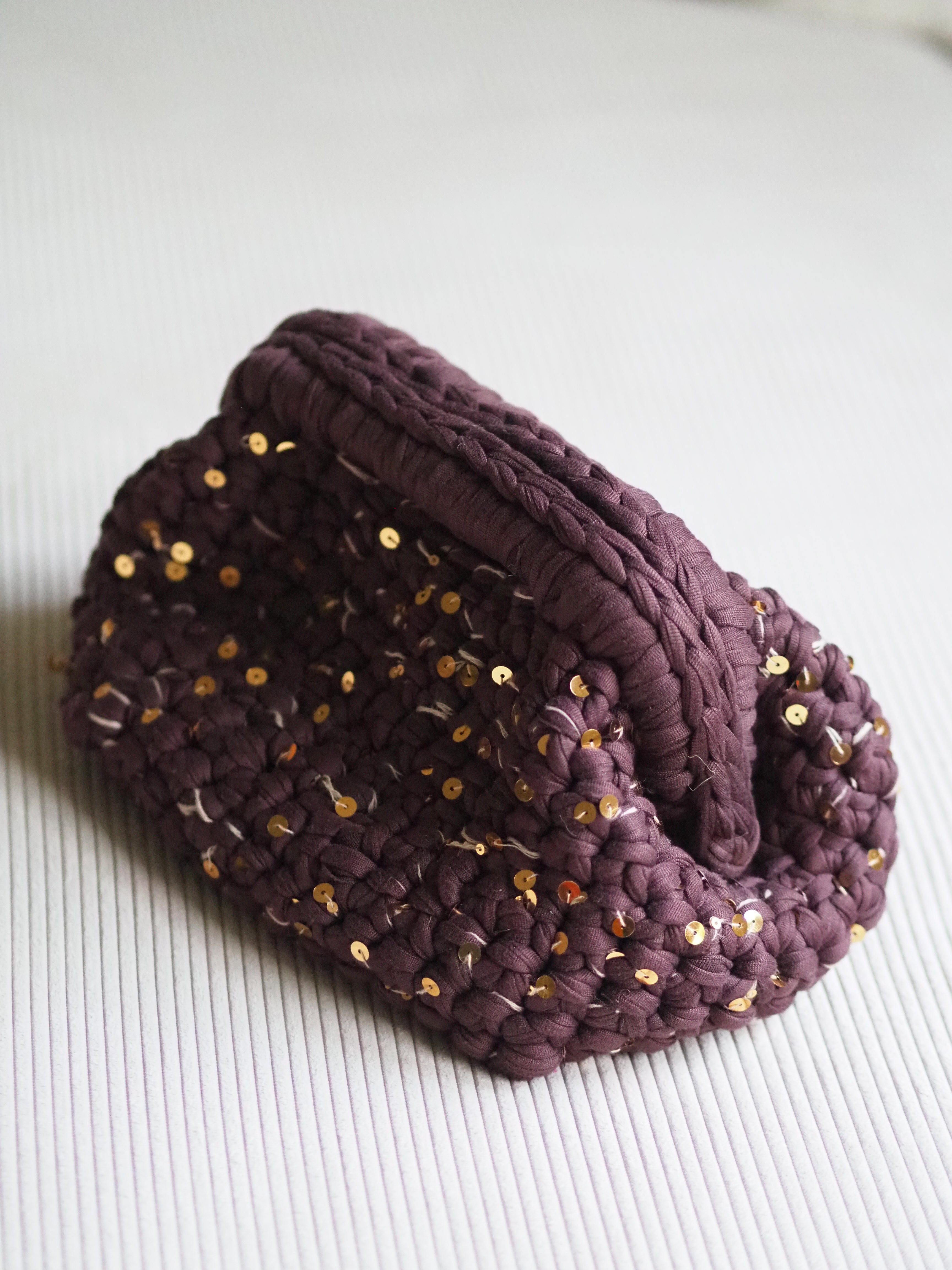 Nino Bag braun/Pailletten